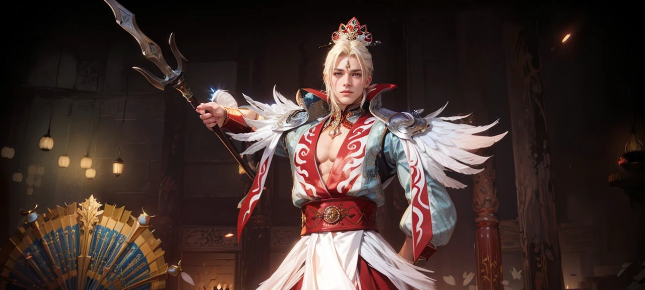 Best quality, masterpiece, detailed skin texture, detailed clothes texture, detailed face, super detail, 8k, intricate detail, 1 boy, The color doesn't change, Muscle guy, 1 guy