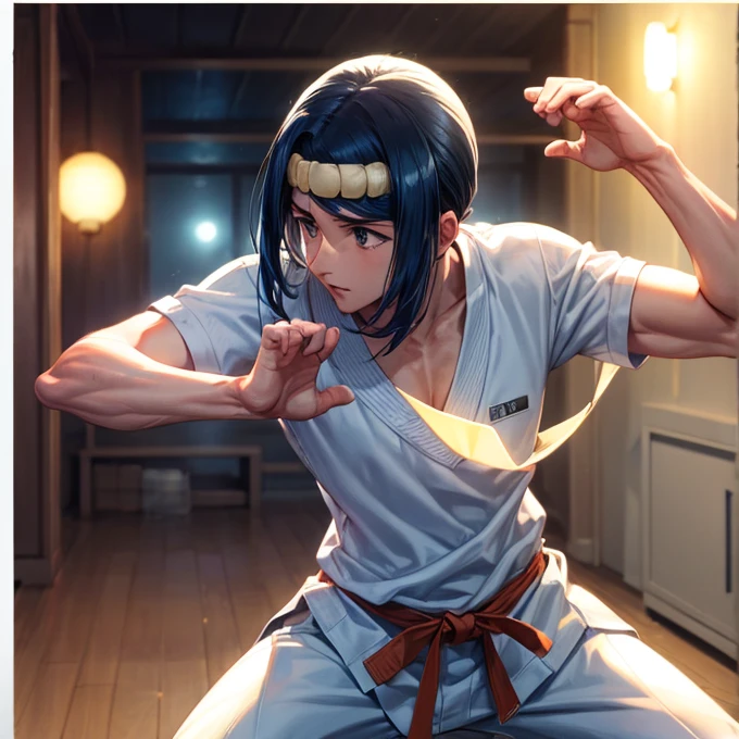 Taimanin Suit Doing karate