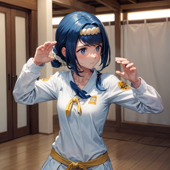 Taimanin Suit Doing karate