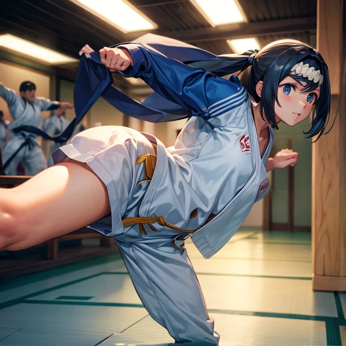 Taimanin Suit　Doing karate