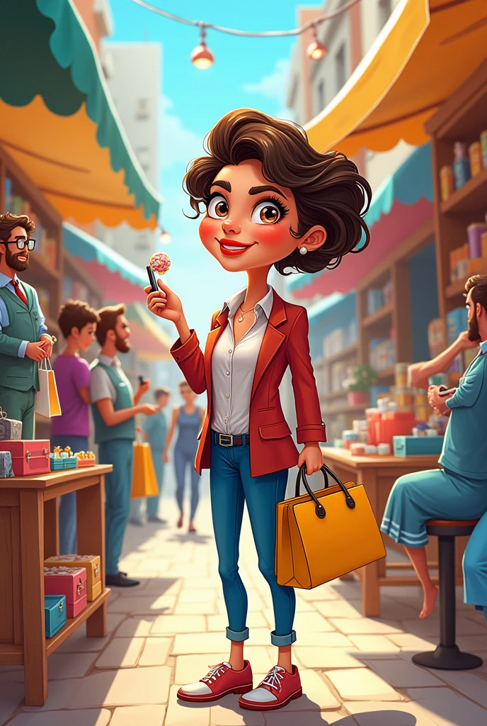 Gumawa ng cartoon drawing tungkol sa matalinong mamimili 