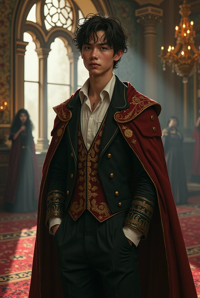 Young man Nobles , warlocks Appearantice.