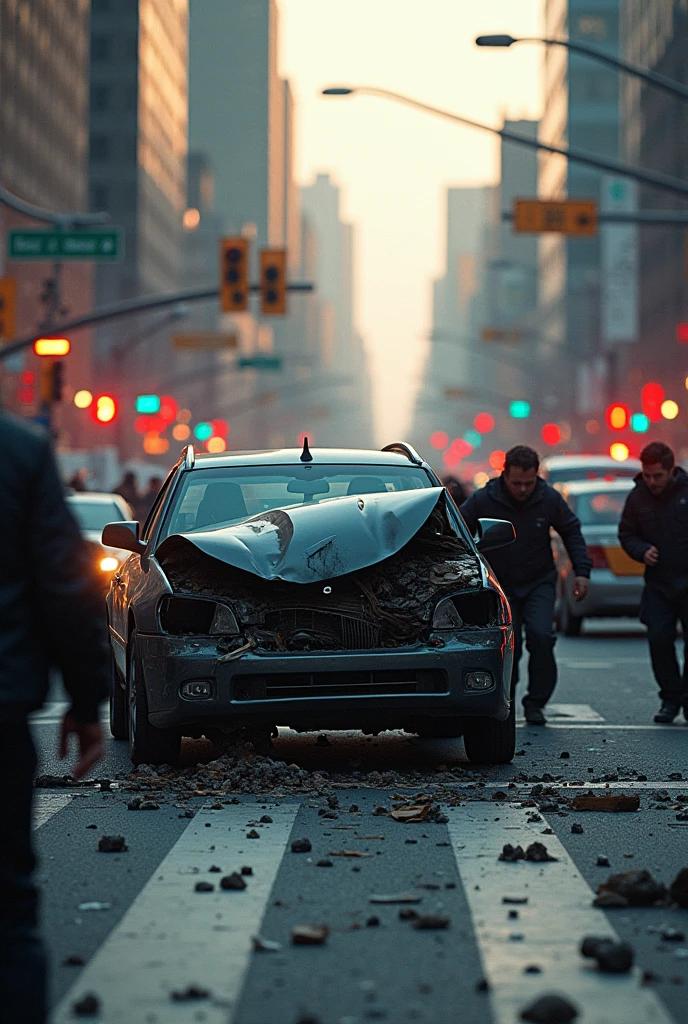 Accident scene