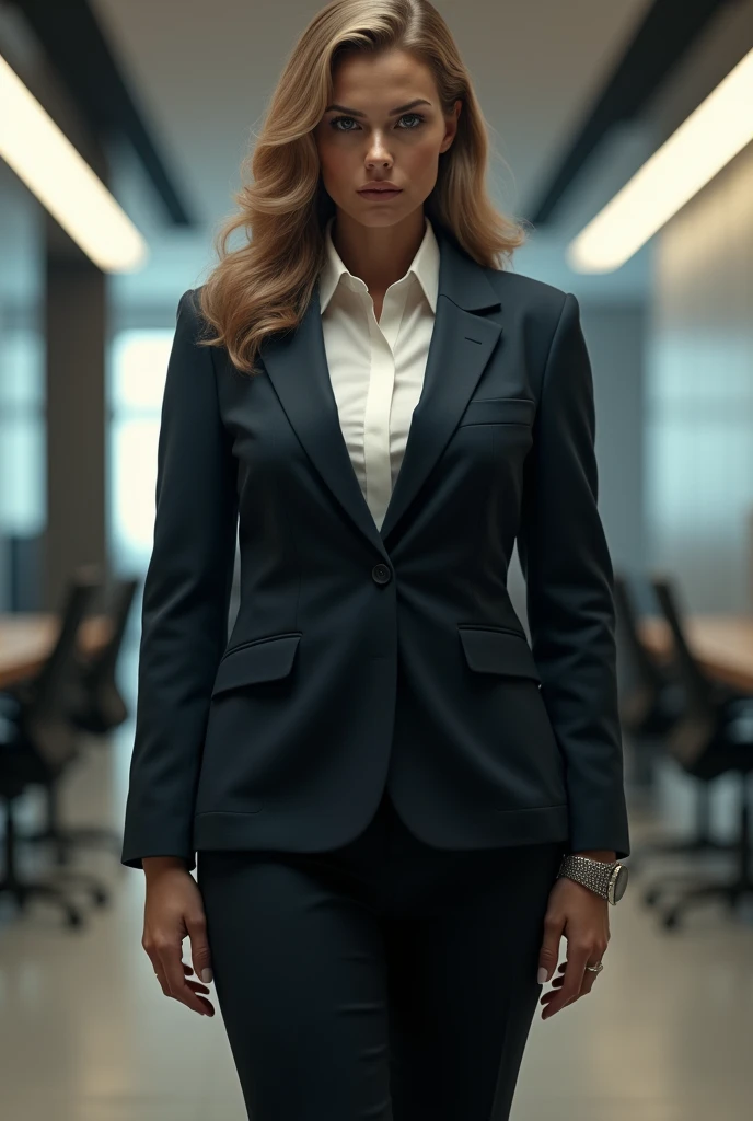 big ass woman in suit
