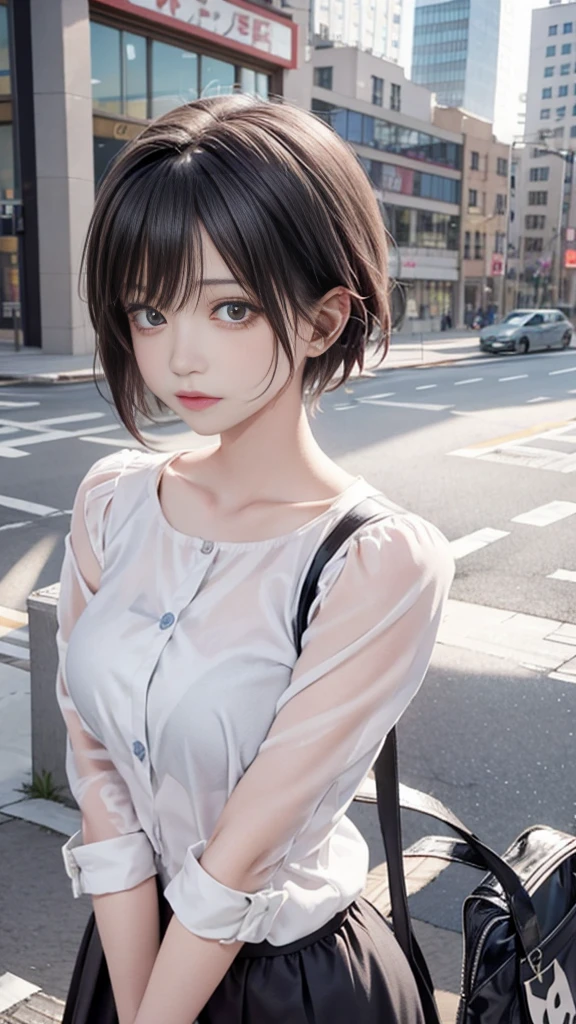 Anime girl with a card in her hand and a man with a mobile phone, at pixiv, pixiv 3dcg, oppai, Top Rated on pixiv, Fine details. girls' frontline, けもの, Lori, sayori, from girls frontline, (SFW) safe for work, ?????????, Gapmoe Yandere, hyperdetails!!