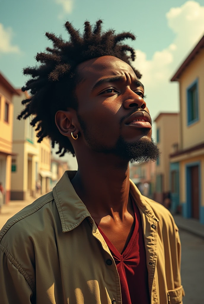 young Angolan who dreams of being rich but his dream is destroyed by false promises from people on Instagram who offer a shortcut to wealth by showing off cars and houses