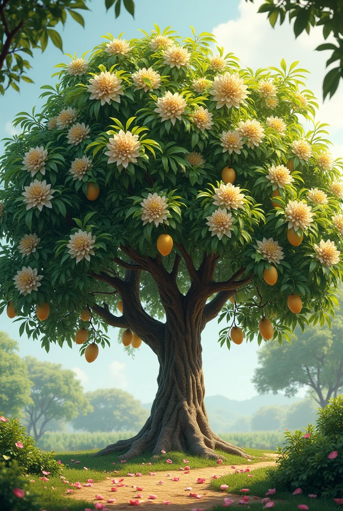 Beautiful mango tree