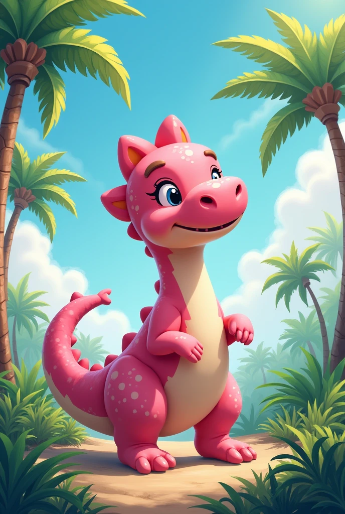 pink dinosaur