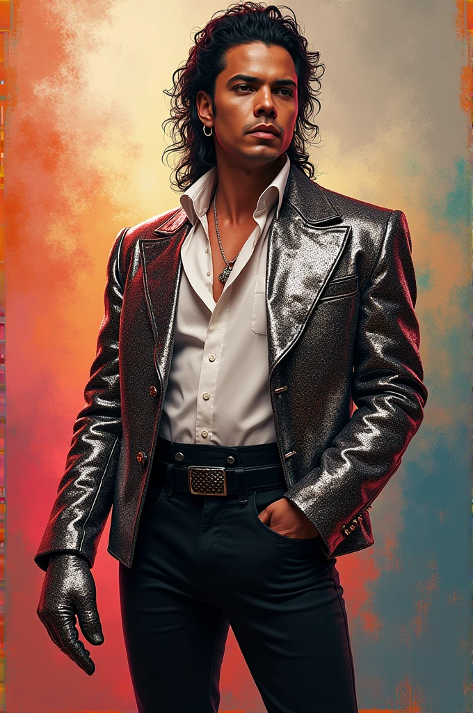 Luis Miguel in Michael Jackson clothes
