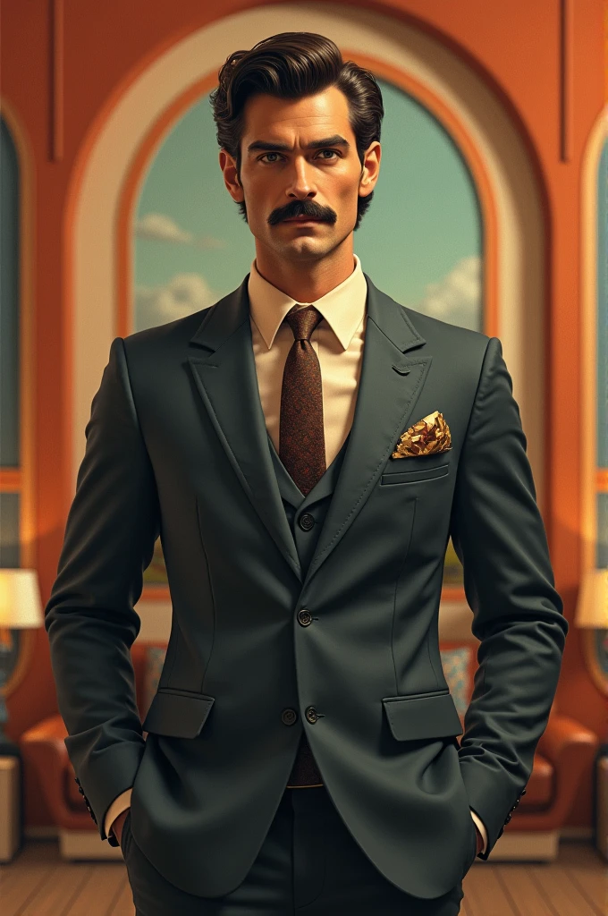 1970s handsome man