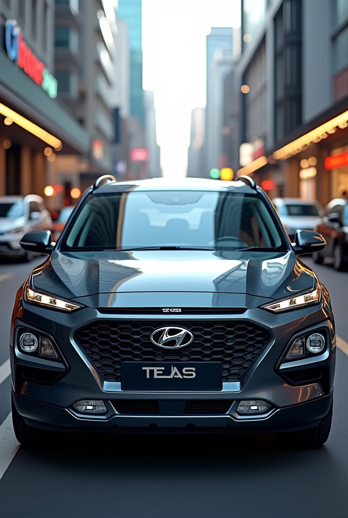 Tejas name on Hyundai car