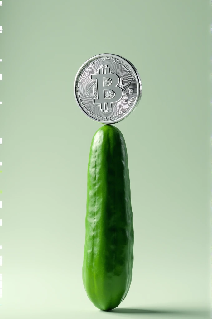 Silver coin upper cucumber