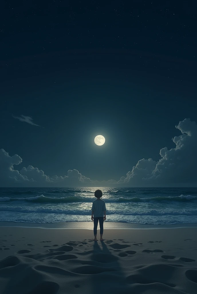 Night on the beach