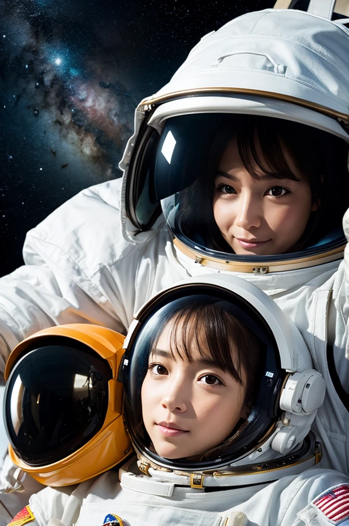 Astronaut and dog