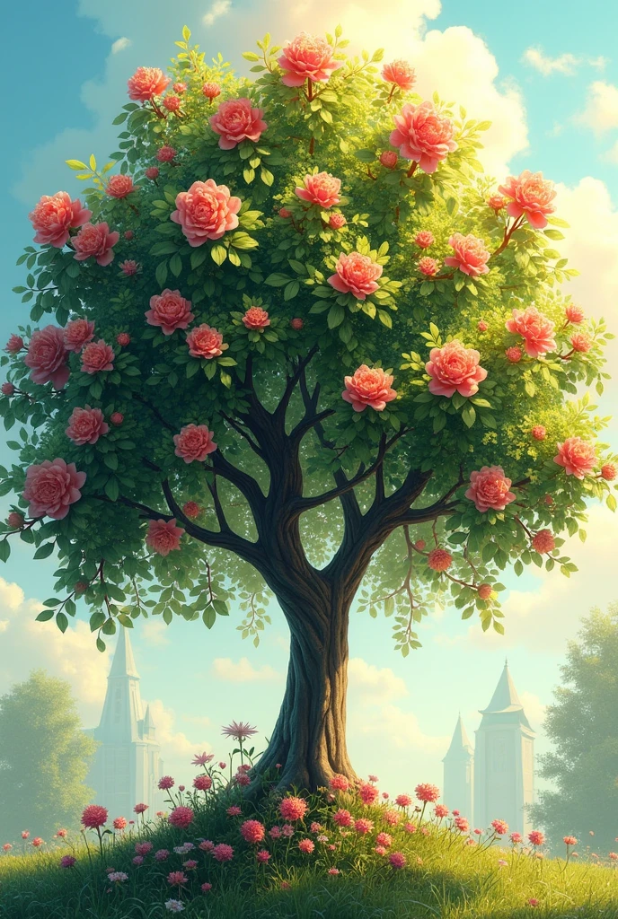 Flower tree