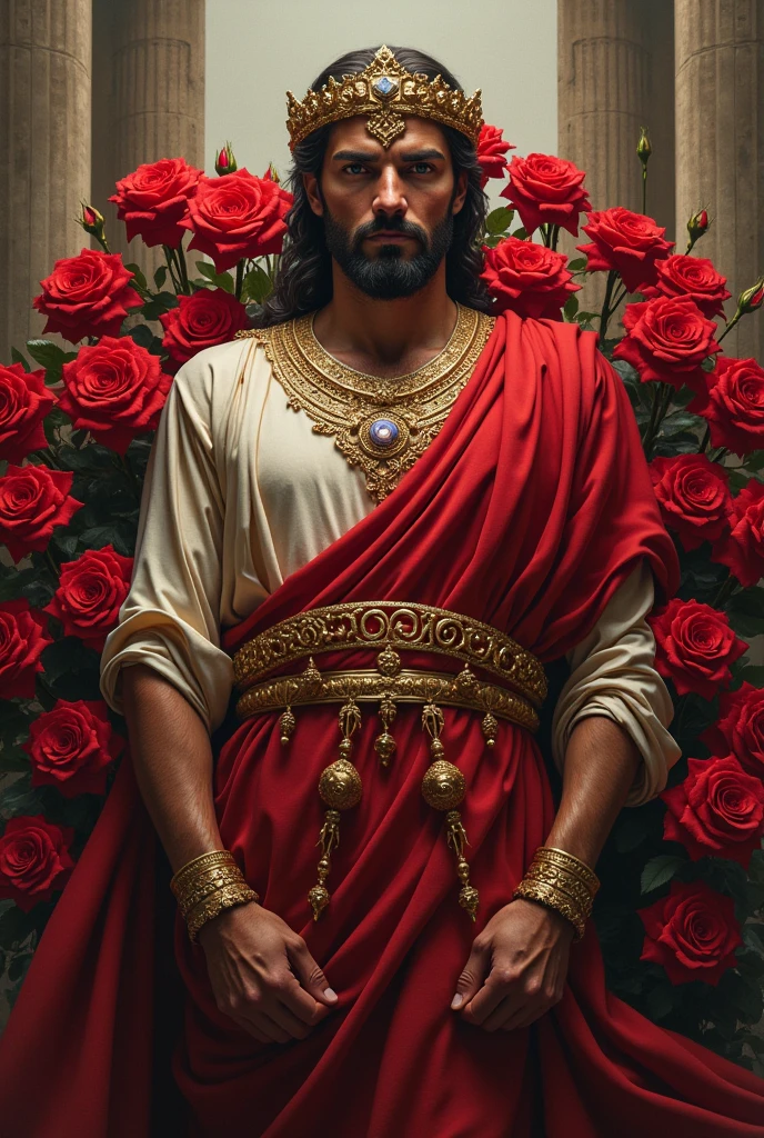 Some red roses and thorn roman greek god image 
Fake taxi symbol 