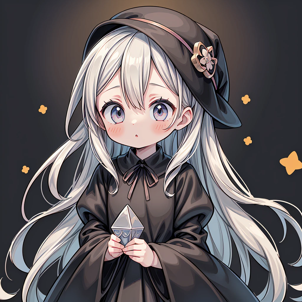 1girl,(((Perfect Anatomy、Perfect human body、Highest quality、Masterpiece、Super detailed、X Composition、S composition、Square Composition、Triangular composition、Award-winning works)))、cute、Palette of pastel colors、Trick or Treat、Pumpkin carriage、Big Wizard Hat、Black Cape、Black dress、Absurd、The fantastic world of Halloween、neon lines、
