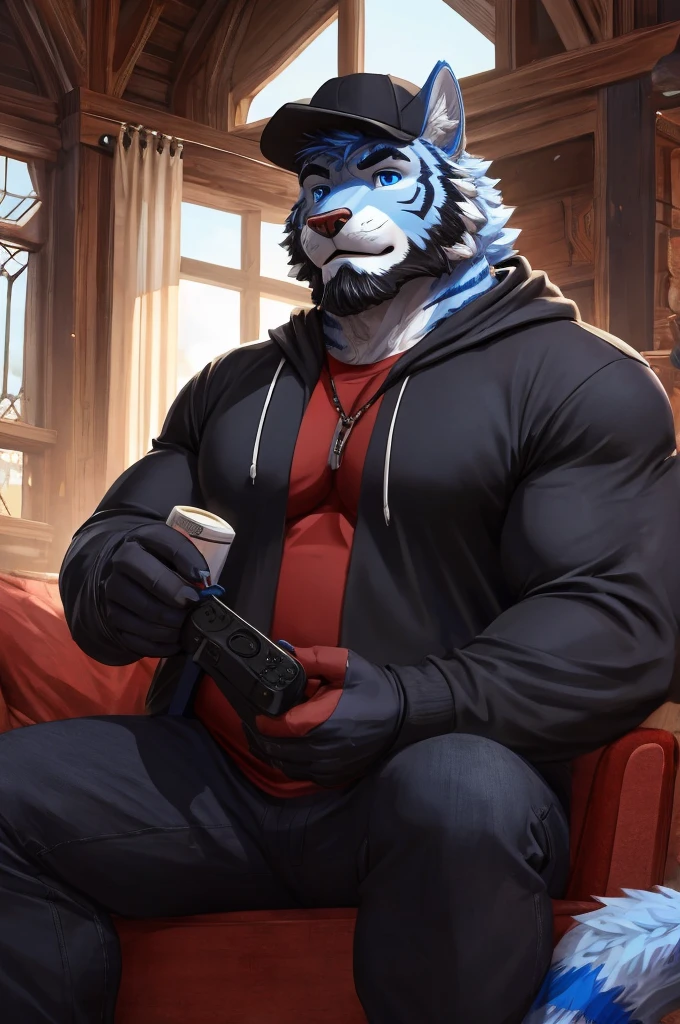 best anatomy, best quality, (by null-ghost,by darkgem,by pino daeni,by zoroj, by redrusker), (furry art, soft shading:1.1), bara, (furry glamrockfreddy,:1.1) bears, three males, (broad shoulders, narrow waist:1.05), 5 fingers, ear ring, green eyes, black nose, green claws ,standing in a bedroom, masterpiece, Ultra highest quality, unreal engine, trending on ArtStation, Intricate, Ultra heavy High Detail, dramatic, realism, erection, thick cock, realistic, sitting, muscle, furry, day, looking_at_viewer, Ultra heavy detailed eyes, Ultra heavy detailed body, Ultra detailed heavy face, Ultra heavy detailed cock, Ultra heavy detailed balls, expressive, masculine,