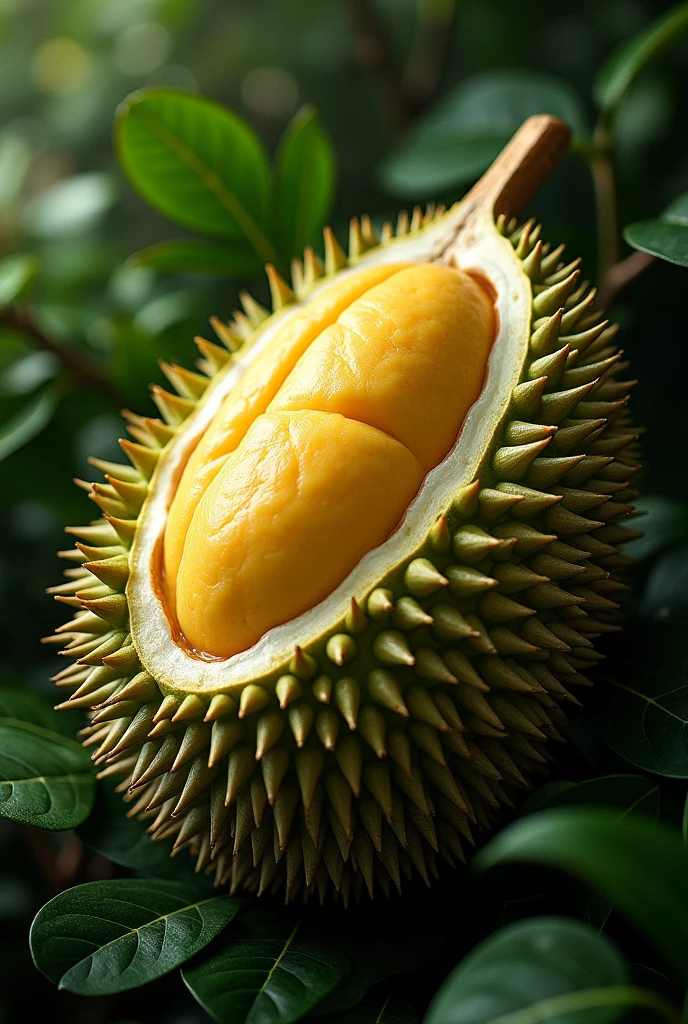 Durian - Known as the "king of fruits" in Southeast Asia, durian has a strong aroma and a rich, creamy texture.