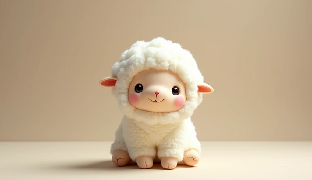 Sheep doll,Sheep dollของเล่นสุดcute,He's tiny.,Face the lens,Luxury materials,cute