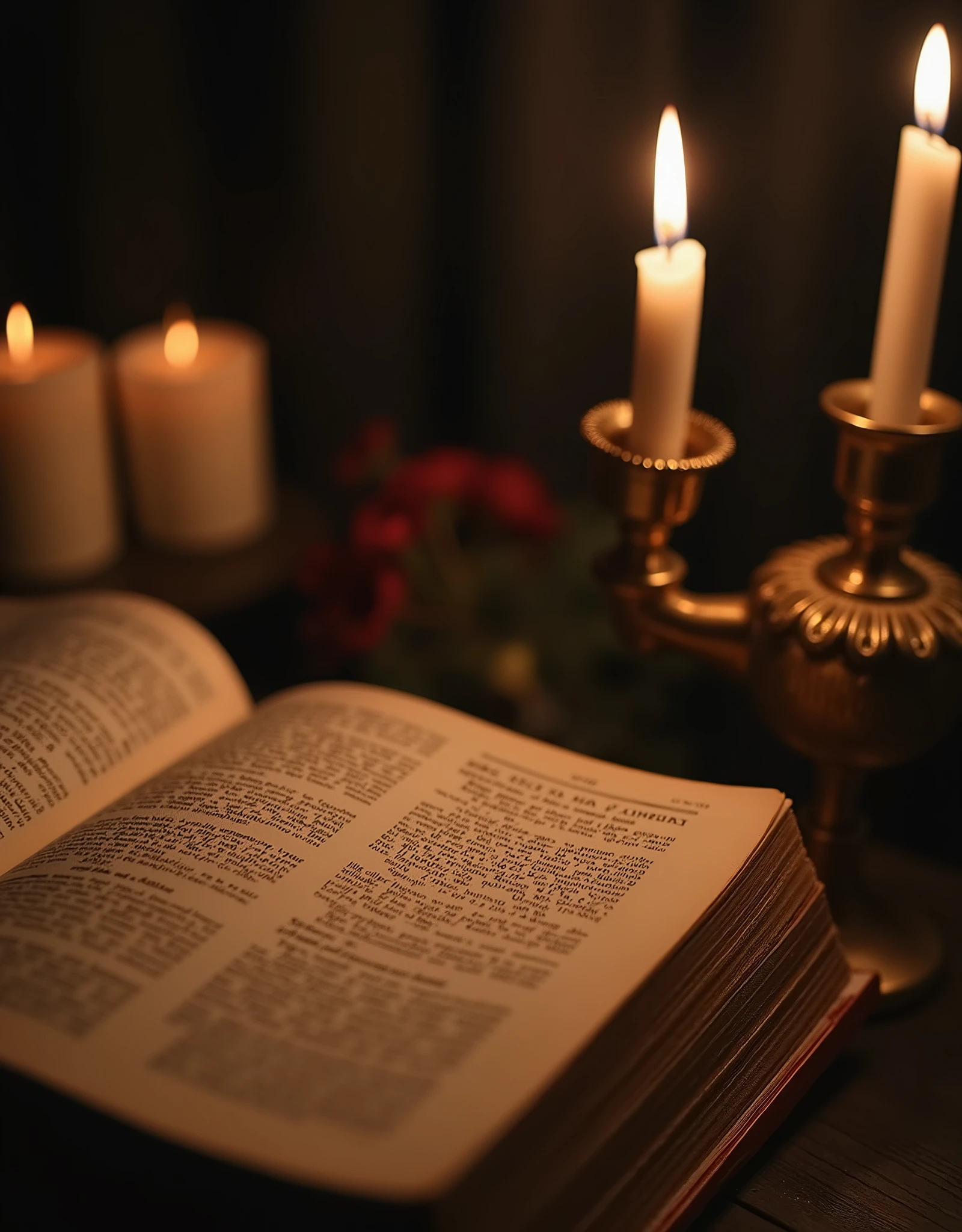 図書館の棚に積まれたEncyclopedia Britannica、night、Lit by candles from a Jewish candlestick、The oldest English encyclopedia, published in 1768、Encyclopedia Britannica、One person mentioned in the encyclopedia、He is a free-Me-Is he one of Song's top executives?、キリStrikeの末裔なのかは私にはわからない、Why is that person-Strike-I don't know why it's called、