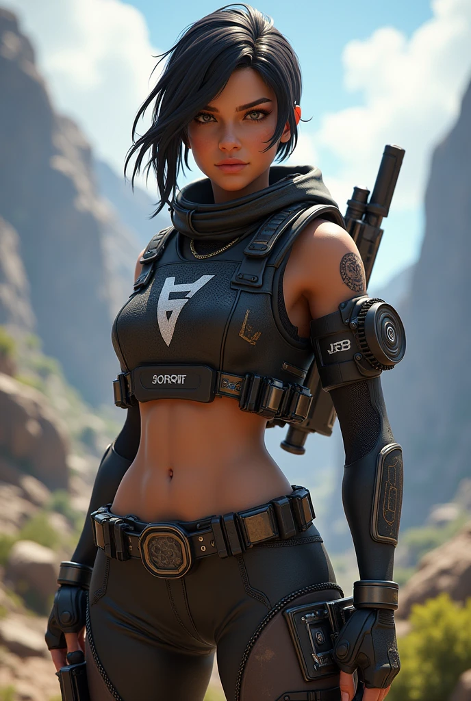 Girl free fire game profile 