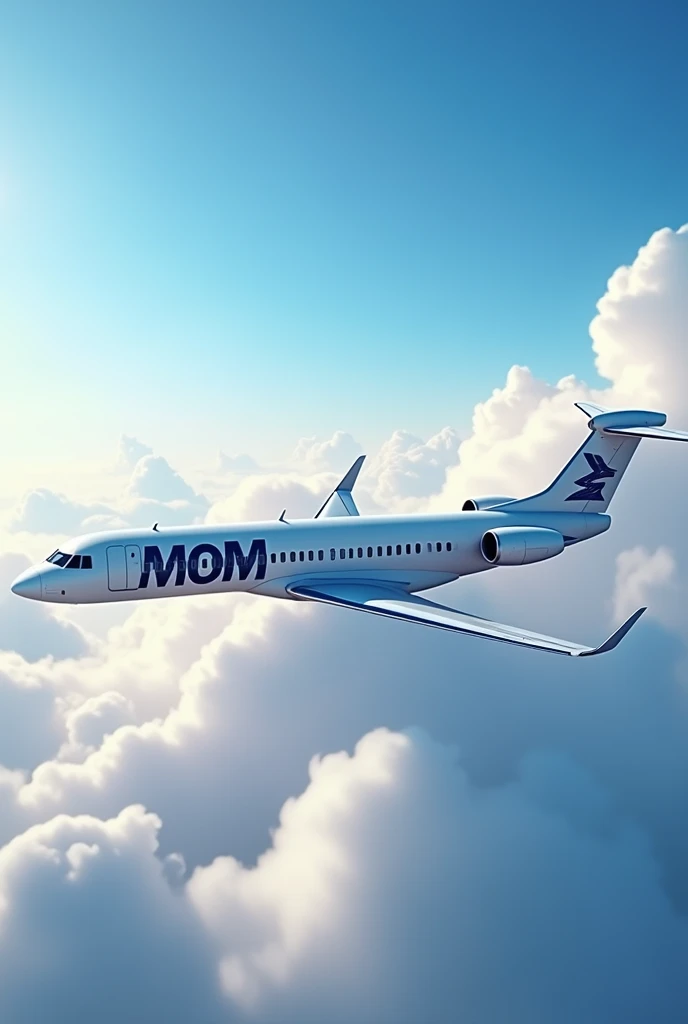 draw a plane that says mom