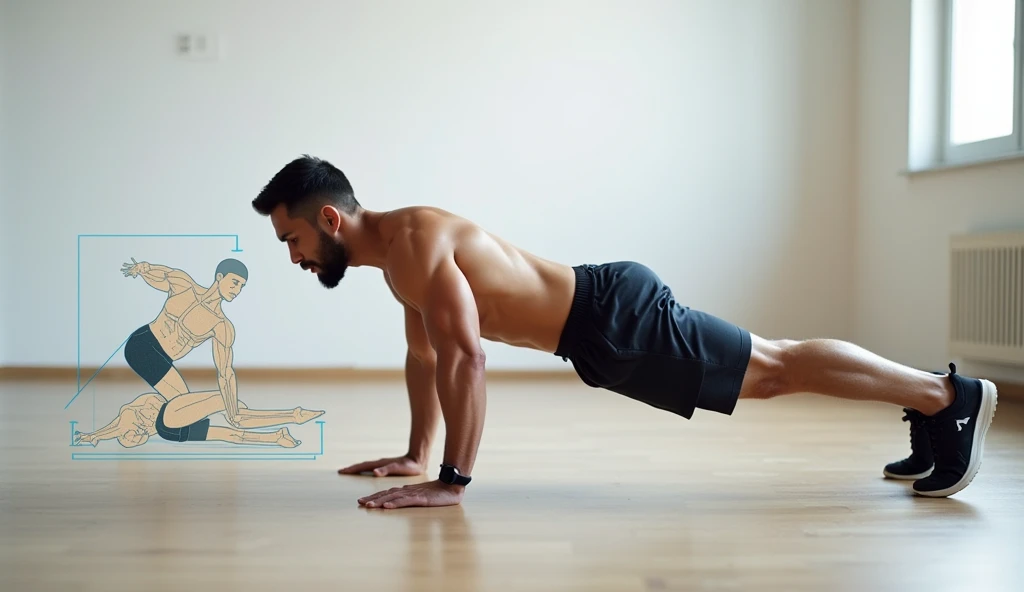 Can you generate push ups video