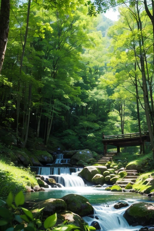 Highest quality、Lush forest