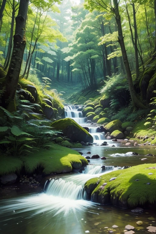 Highest quality、Lush forest