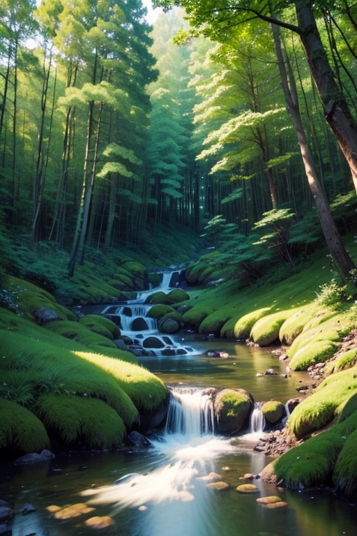 Highest quality、Lush forest