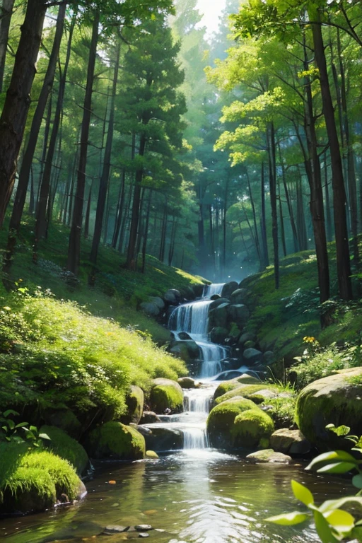 Highest quality、Lush forest