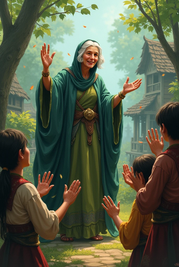 In this village lived an old woman, whose name "Fairy Nani" تھا۔ لوگ کہتے تھے کہ Fairy Nani کے پاس جادوئی طاقتیں تھیں، جن کی مدد سے وہ گاؤں کی حفاظت کرتی تھی۔ جب کبھی گاؤں پر کوئی مصیبت آتی، تو Fairy Nani اپنے جادوئی منتر سے اس کا مقابلہ کرتی اور گاؤں کو بچا لیتی