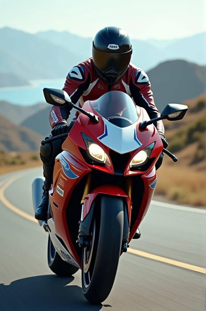 A 25year old guy riding hayabusa