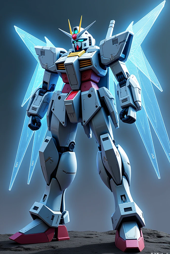 Mobile suit with avatar function「Mirage Gundam」
Features:Applying holographic technology、Can generate multiple clones。Not only to deceive the enemy、It allows for complex tactics that involve linking the main body with the clone.。