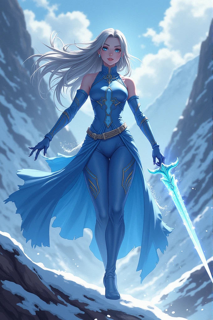 amelia rose iceblade sorcerer anime female