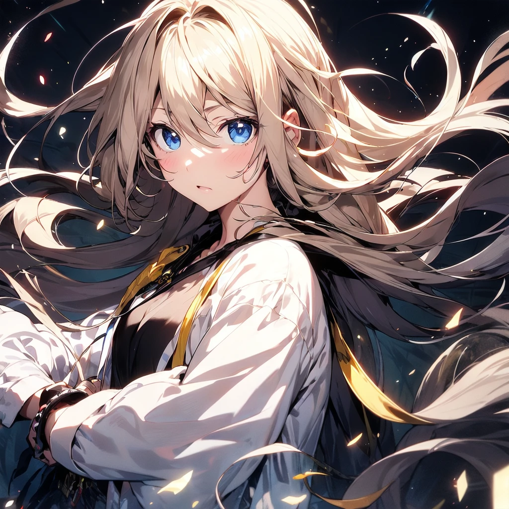 apstyle3 apstyle masterpiece best quality detailed eyes
masterpiece best quality 1girl
long hair (messy hair floating :1.25) severe flow
night dark
black background black
upper body  looking at viewer