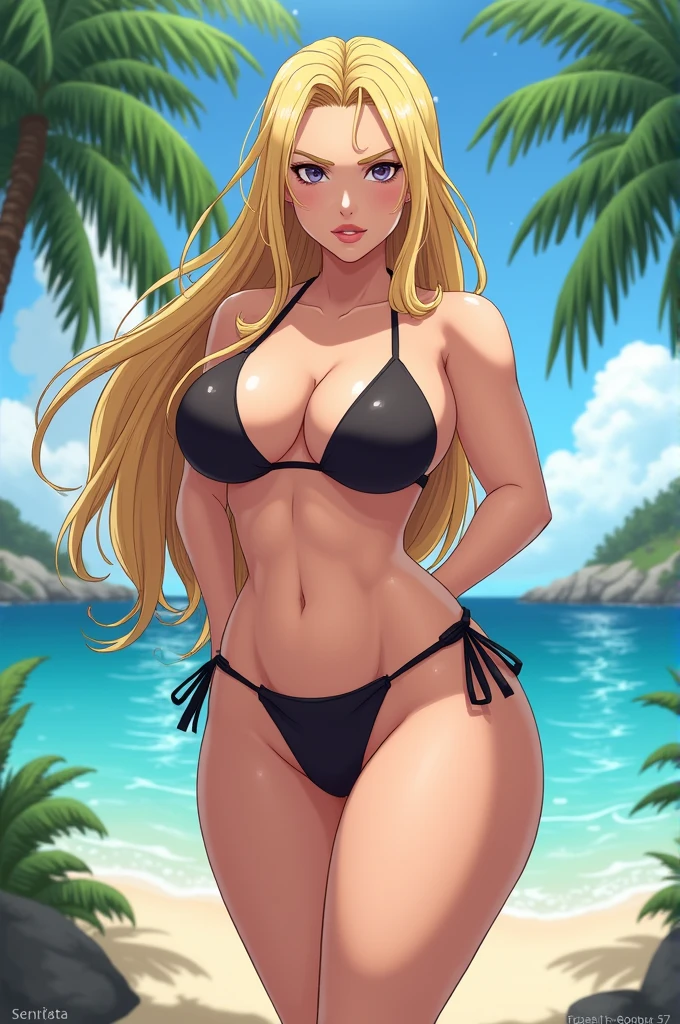 Anime female tsunade bikini 

