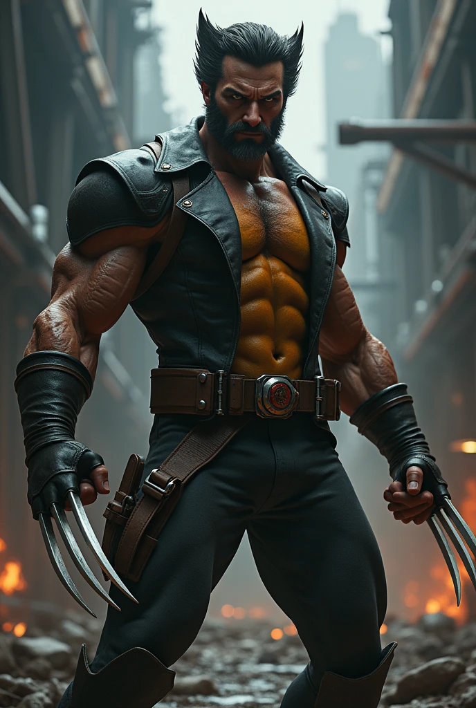 background without gun and wolverine 