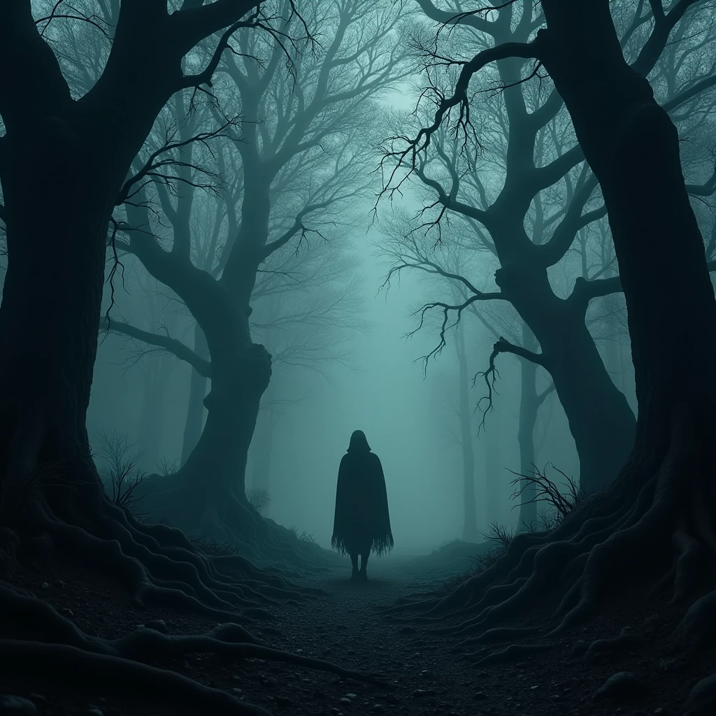The eerie sound of a whistle, fear, Dark Forest