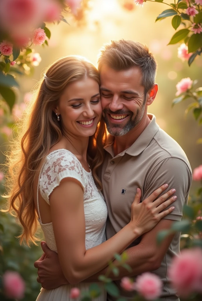 Generate happy marriage life quotes image