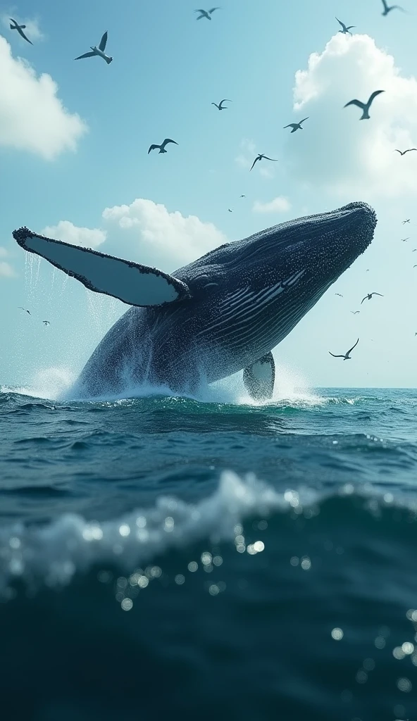 Humpback whale"  4k