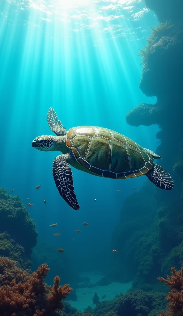 Sea turtle)"  4k