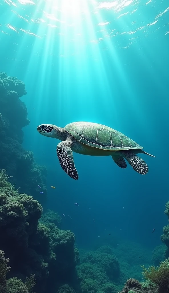 Sea turtle)"  4k