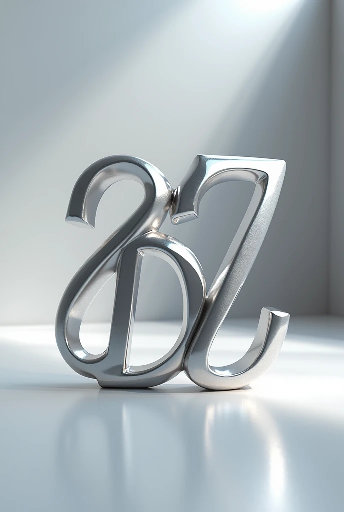 Design me a 3D  logo name of DZ Jewellery of my silver jewellery website 