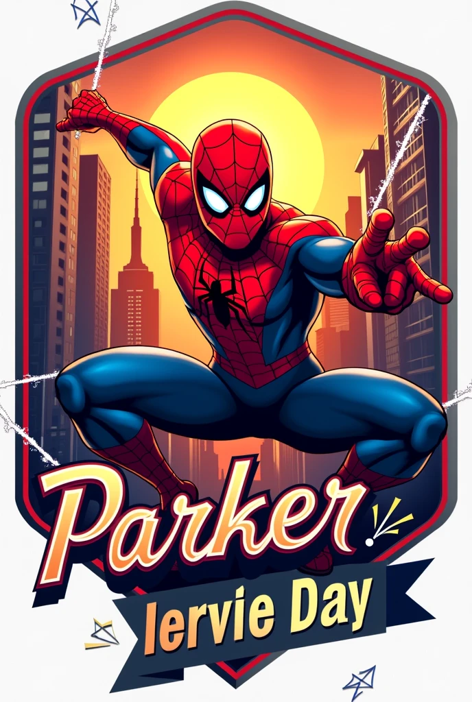 peter parker day logo
