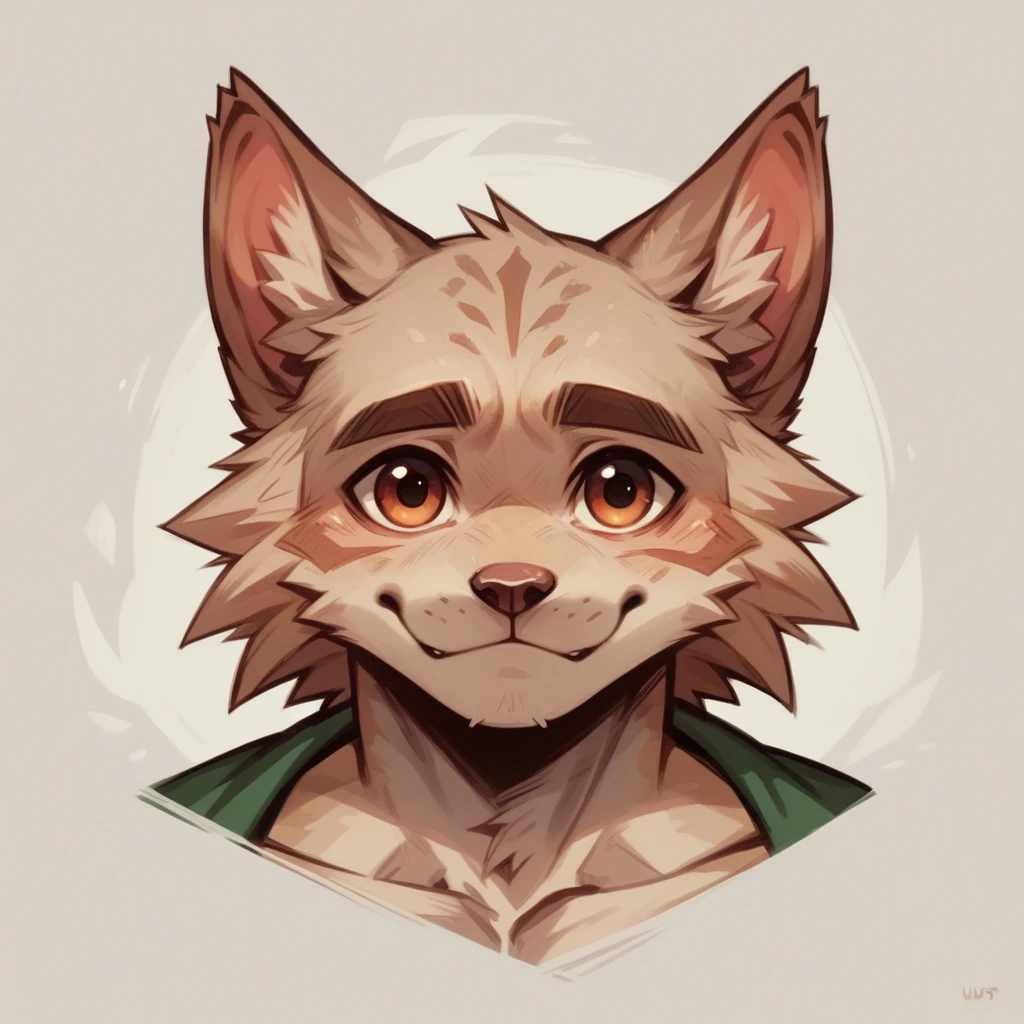((masterpiece)), (ultra detailed), (best quality), simple background, (style of fantasy), ( half body), absurdres, perfect anatomy(angelic handsome boy, kemono)(furry anthro), cute face, DnD,