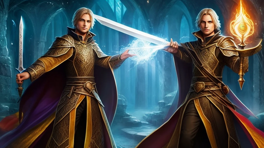 a mage from the world of sword and magic