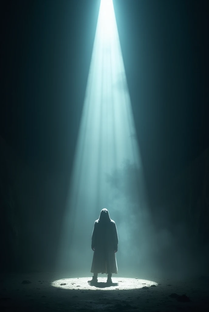 This light cuts through the surrounding darkness, illuminating the scene.(8k quality)