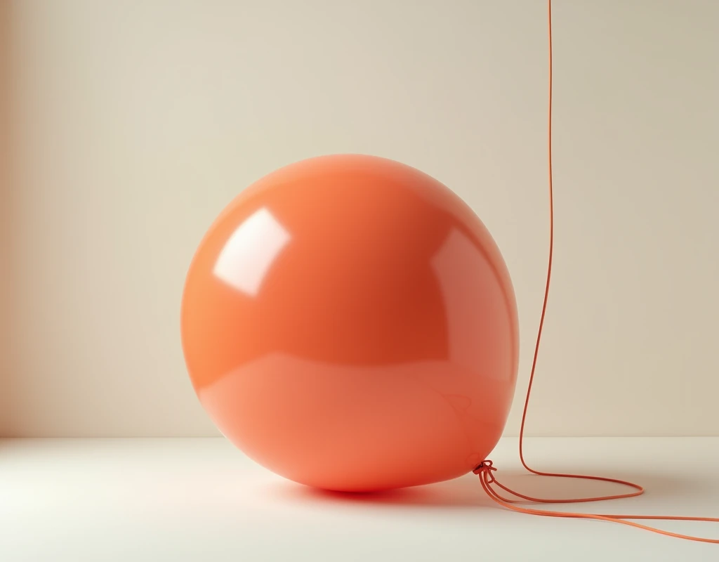 We only need one image of a big balloon placed on the floor that won't get hurt if it falls from above. Usme rassi laga ho